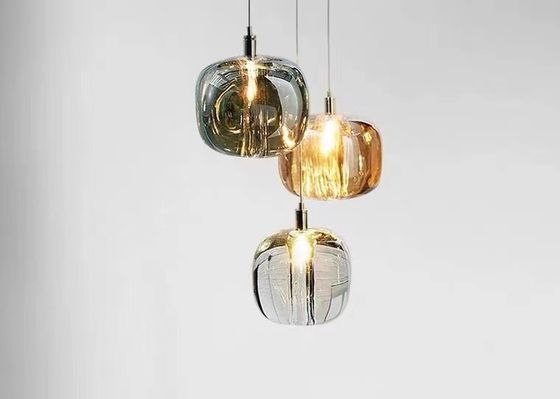 Apple Shape Modern Light Luxury Bedroom Bedside Chandelier Creative Restaurant Bar Lamp