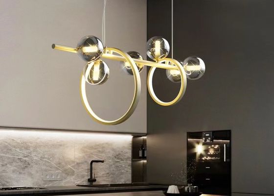 Bubble Glass Ball  Home Bedroom Led Pendant Ceiling Lights Suspended  Pendant Lamp