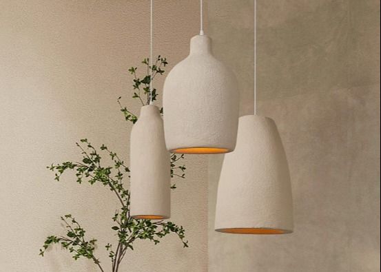 Wabi-sabi style restaurant chandelier bar table lamp island table lamp modern minimalist bedroom bedside lamp designer original homestay lamp