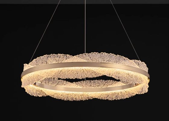 Gold Modern French Design Living Room Light Ambient Lighting Designer Choice led Chandelier
