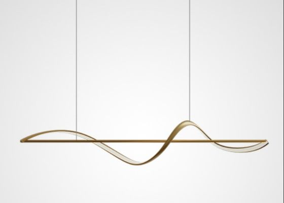 Artistic Lighting Elegant Long Interior Design Ambient Lighting Manufacture led Chandelier