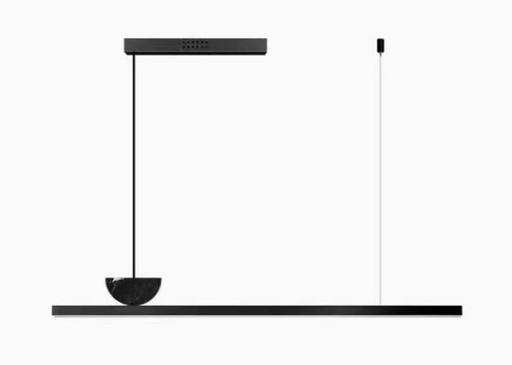 Direct sales new style all-copper bar minimalist strip lamp restaurant marble modern smart all-copper designer office