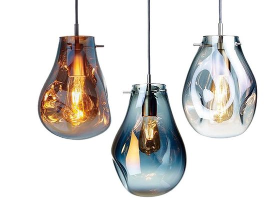 Nordic LED Vintage Hanging Lamp Kitchen Dining Room Bedroom Pendant Lamp