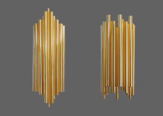 Decorative Luxury Stair Lamp Contemporary Led Crystal Wall Lamp For Hotel