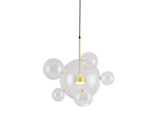Wholesale Price Modern Lamp Milk Glass Golden Chandelier Pendant Light For Home Restaurant
