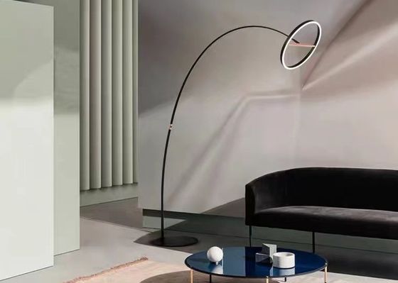 Elegant Home Decor Contemporary Gold Luxury Long Led Simple Floor Lamp For Bedroom