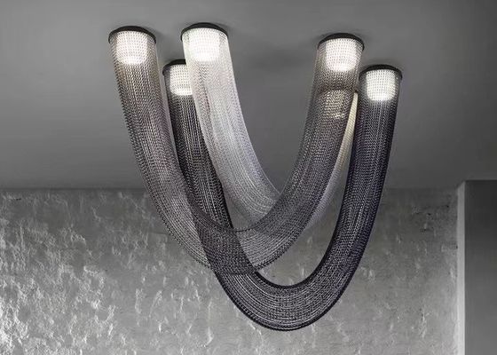 LED  Black Coffee Office Decoration Indoor Living Room Led Ceiling Lamp Fixtures