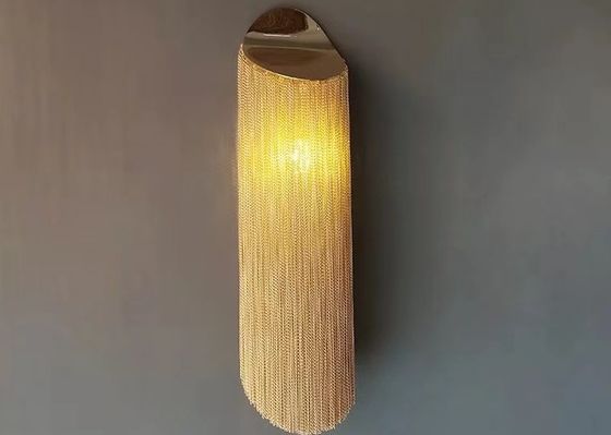 Luxury Design Indoor Decoration Living Room Staircase Modern LED Crystal Wall Lamp