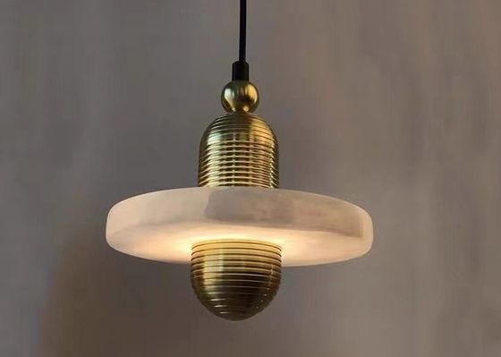 White Marble Led Pendant Lamp For Living Room Contemporary Led Pendant Lights