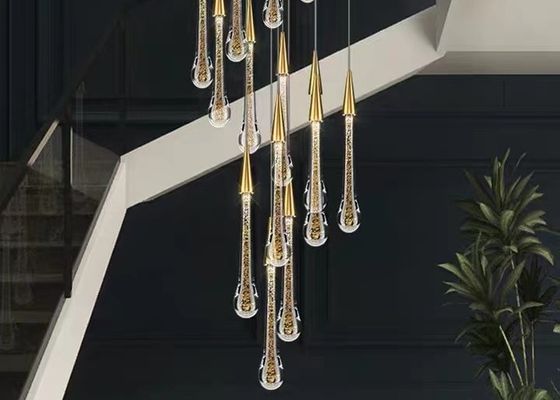 Modern Restoration Hardware New Design Hotel Lobby Restaurant Rain Chandeliers New Rain Round Pendant Chandelier