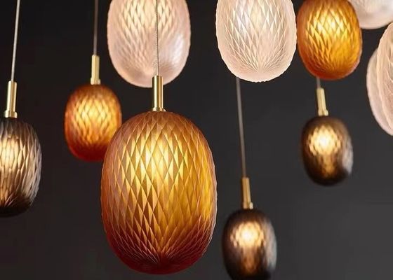 MODERN HOME GLASS SHADE PENDANT LAMP CHANDELIER LAMP MODERN PENDANT LIGHT