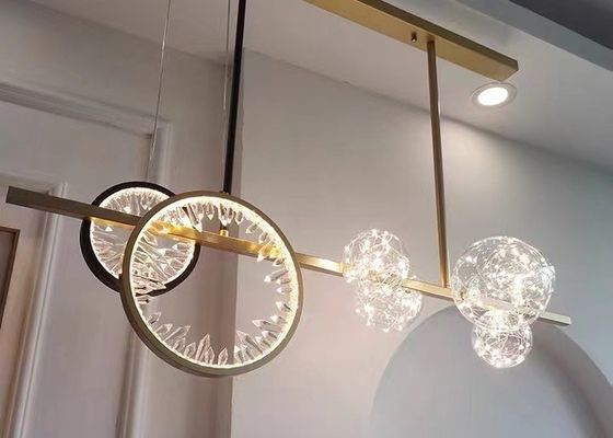 Modern Home Decor Glass ball Pendant Lights Bar Hotel Home Decorative Chandelier Hanging Lamp