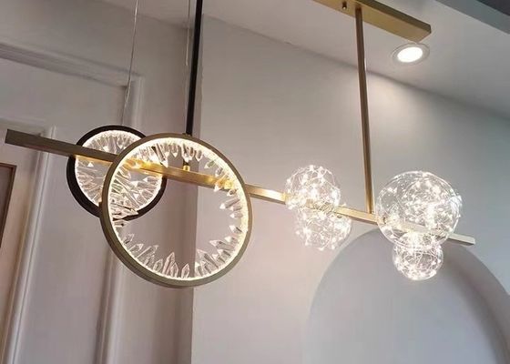 Modern Home Decor Glass ball Pendant Lights Bar Hotel Home Decorative Chandelier Hanging Lamp