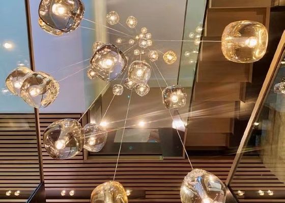 Apple Shape Modern Light Luxury Bedroom Bedside Chandelier Creative Restaurant Bar Lamp