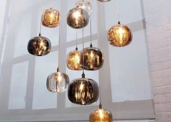 Apple Shape Modern Light Luxury Bedroom Bedside Chandelier Creative Restaurant Bar Lamp