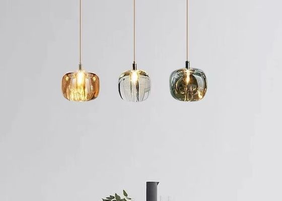 Apple Shape Modern Light Luxury Bedroom Bedside Chandelier Creative Restaurant Bar Lamp