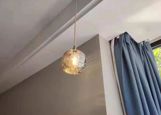 Apple Shape Modern Light Luxury Bedroom Bedside Chandelier Creative Restaurant Bar Lamp