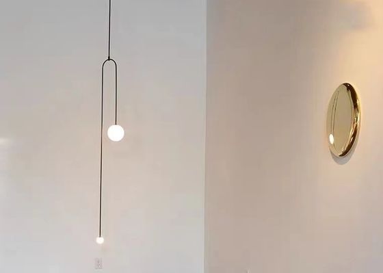 Home Lighting Indoor E27 Classic Glass Bubble Ball Led Ceiling Pendant Lamp