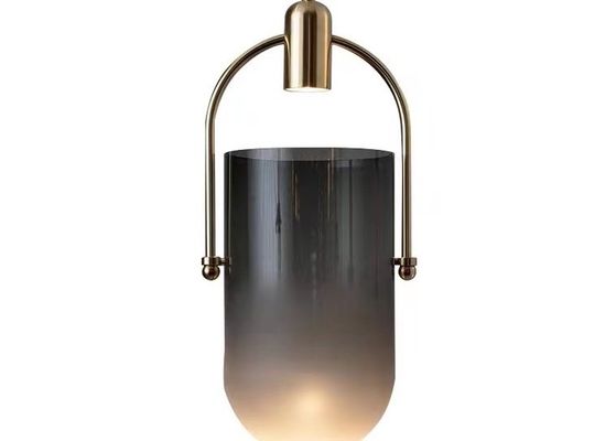 Home Lighting Indoor E27 Classic Glass Smoky Led Ceiling Pendant Lamp
