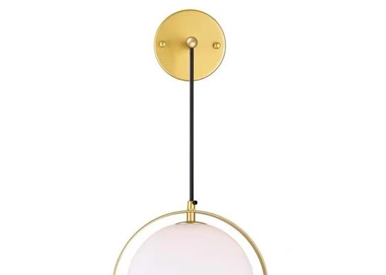 Minimalist gold and black led bedroom wall lights simple black led minimalist indoor Wall Lamp