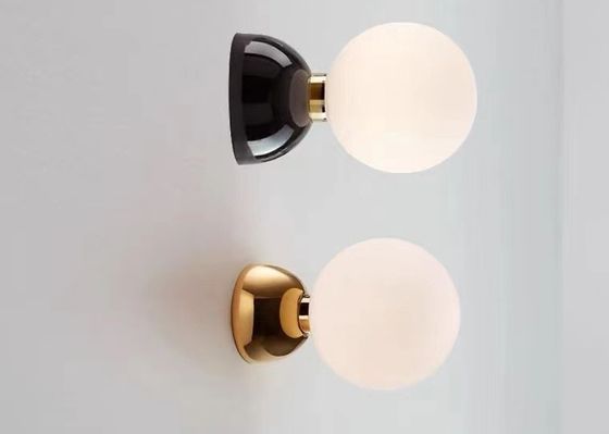 Minimalist gold and black led bedroom wall lights simple black led minimalist indoor Wall Lamp