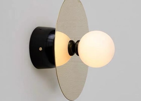 Minimalist gold and black led bedroom wall lights simple black led minimalist indoor Wall Lamp