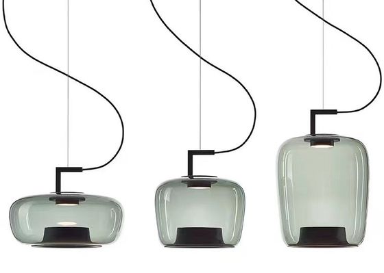 New Amber Glass  led Home Design Pendant Lamp For Dinning Room