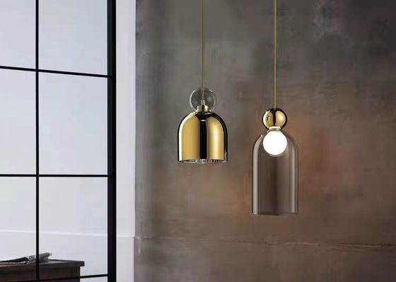 Glass Chandelier Ceiling Luxury Interior Led Design Modern Hanging Lamps Pendant Light
