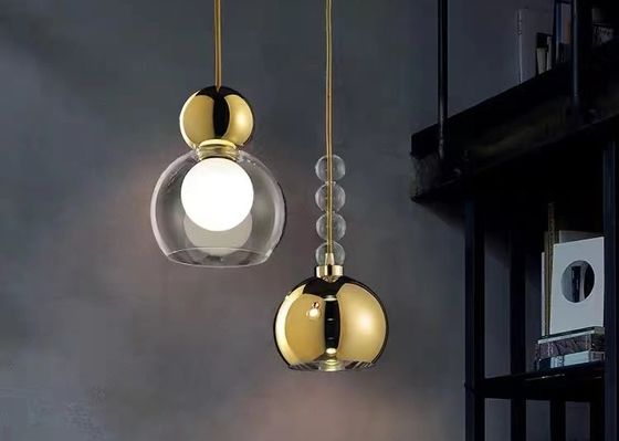 Glass Chandelier Ceiling Luxury Interior Led Design Modern Hanging Lamps Pendant Light