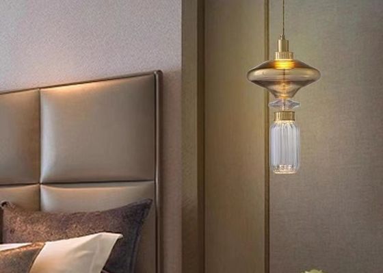 Luxury Glass Hanging Fixture Pendant Lights Led Lighting Modern Glass Pendant Lamp