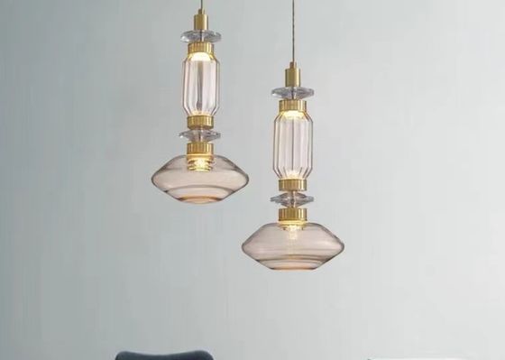 Luxury Glass Hanging Fixture Pendant Lights Led Lighting Modern Glass Pendant Lamp
