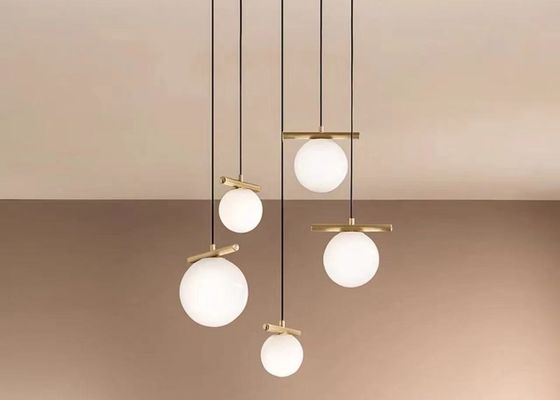 Matt White Glass Led wholesale Simple Pendant Lamp For Dinning Room