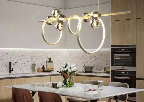 Bubble Glass Ball  Home Bedroom Led Pendant Ceiling Lights Suspended  Pendant Lamp