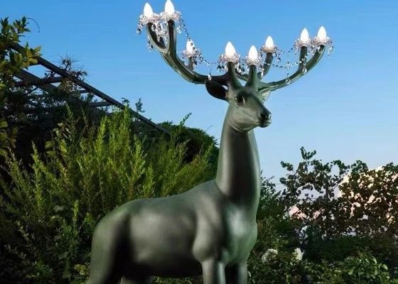 SPOTTED  DEER CRYSTAL  HOME DECOR FLOOR LAMP FOR LIVING ROOM FLOOR STANDING LAMP