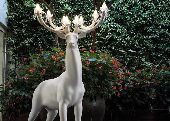 SPOTTED  DEER CRYSTAL  HOME DECOR FLOOR LAMP FOR LIVING ROOM FLOOR STANDING LAMP
