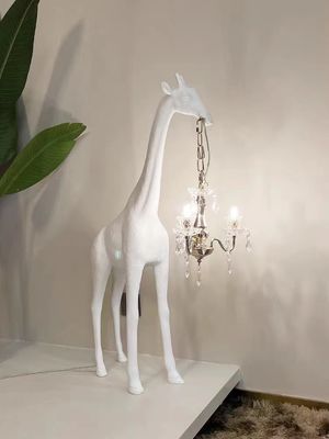 SPOTTED  DEER CRYSTAL  HOME DECOR FLOOR LAMP FOR LIVING ROOM FLOOR STANDING LAMP