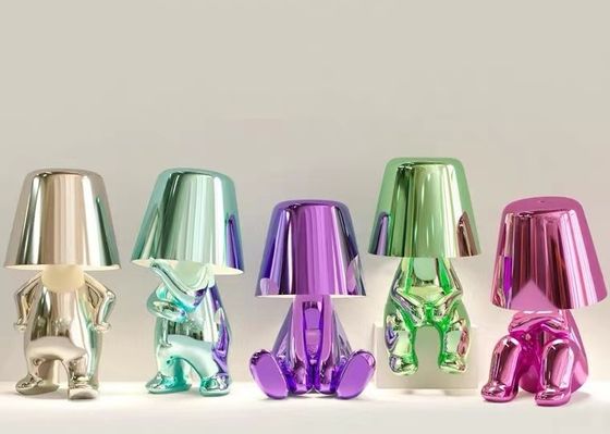 Home Decor Eye Protection Table Lamp Made In China Iron Table Lamp  USB Bedside Table Lamps