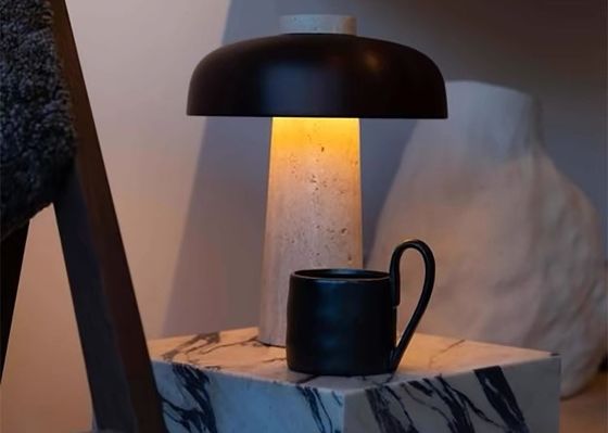 Home Decor Stone Table Lamp Made In China Bulb USB Table Lamp