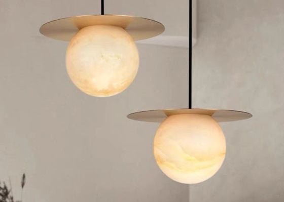 Marble pendant lamp indoor decoration
