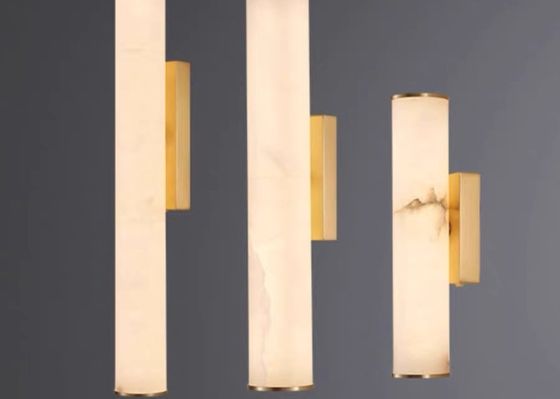 Marble Lamp for Home Decoration with Fast Delivery and Customizable Design