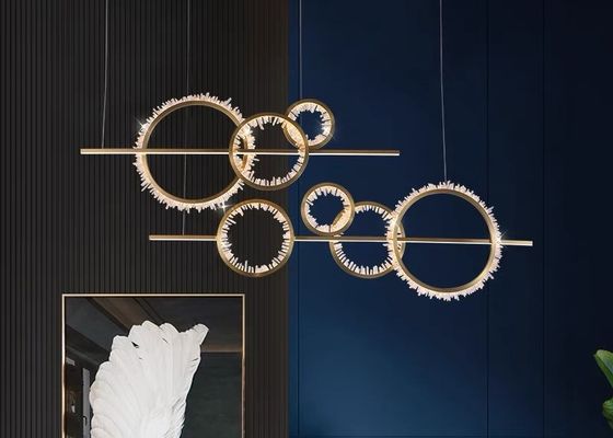 Crystal Chandelier with Customizable Design for Home Decoration and Low MOQ