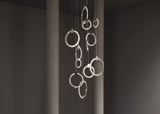 Crystal Chandelier with Customizable Design for Home Decoration and Low MOQ