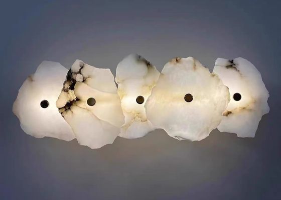 Marble led round and long and DIY wall lamp for project