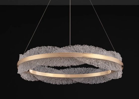 Gold Modern French Design Living Room Light Ambient Lighting Designer Choice led Chandelier