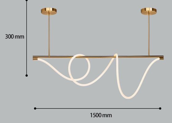 Contemporary Design Warm Ambiance Round Rope DIY Bedroom Pendant Lamp Chandelier