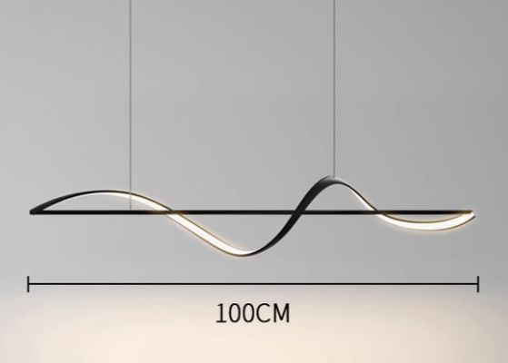 Artistic Lighting Elegant Long Interior Design Ambient Lighting Manufacture led Chandelier