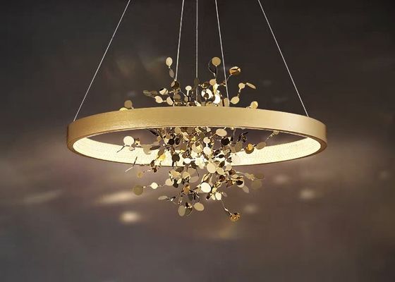 Exhibition hall light luxury American classical European style model house villa living room bedroom restaurant personality designer exhibition hall chandelier