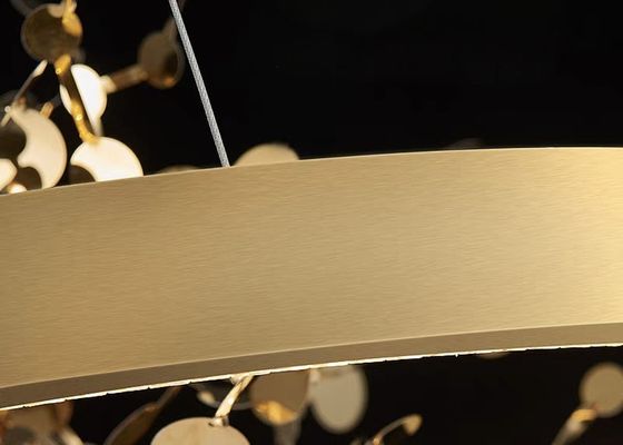 Exhibition hall light luxury American classical European style model house villa living room bedroom restaurant personality designer exhibition hall chandelier