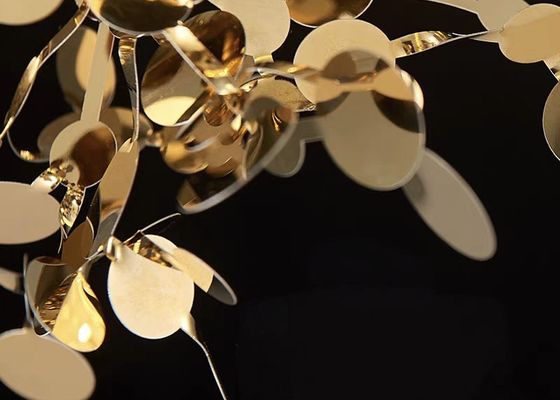 Exhibition hall light luxury American classical European style model house villa living room bedroom restaurant personality designer exhibition hall chandelier