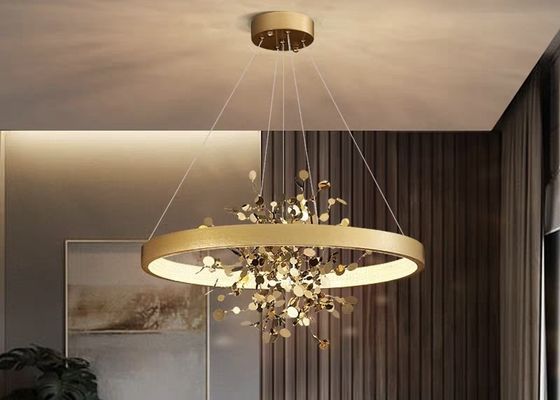 Exhibition hall light luxury American classical European style model house villa living room bedroom restaurant personality designer exhibition hall chandelier